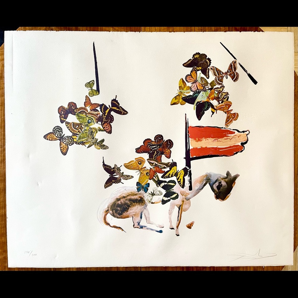 Salvador Dali Signed Limited Edition Lithograph